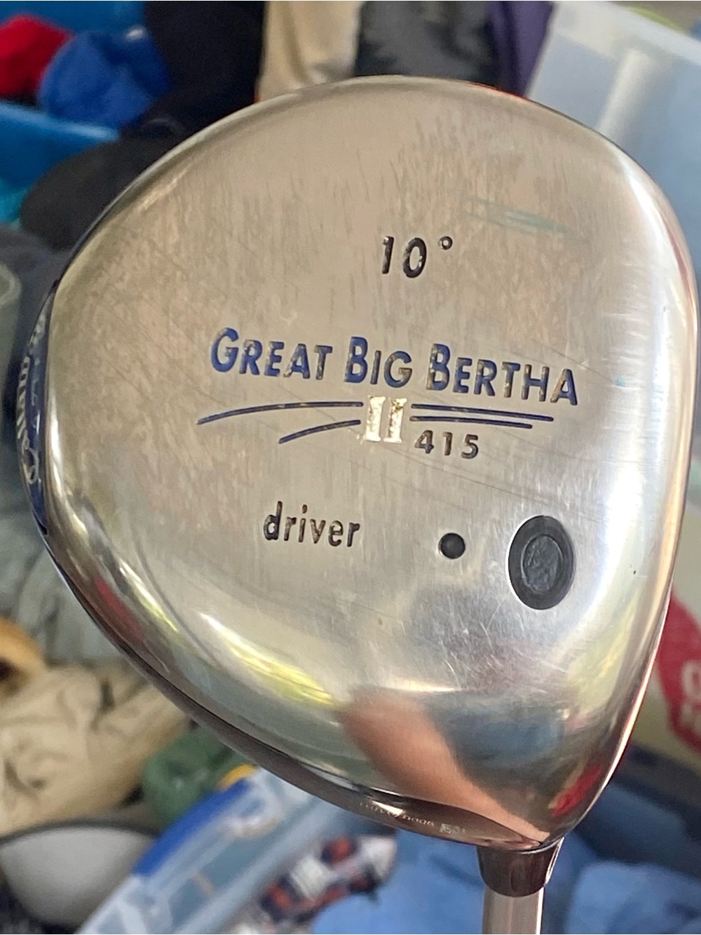 Callaway (RH) Ladies Great Big Bertha II Driver GBB 60 
Gems Graphite Shaft 44.5